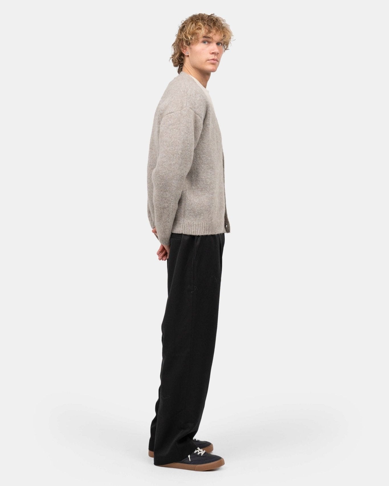 Cardigan Grå | Skagen - clothing.dk